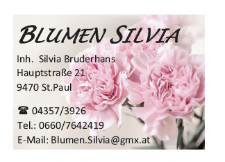 logo blumen silvia